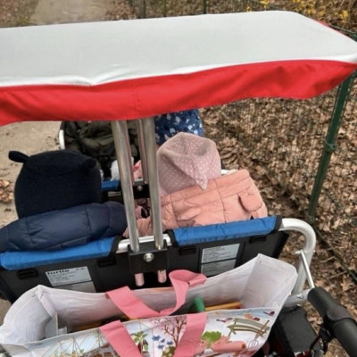 Unterwegs mit dem Krippenwagen